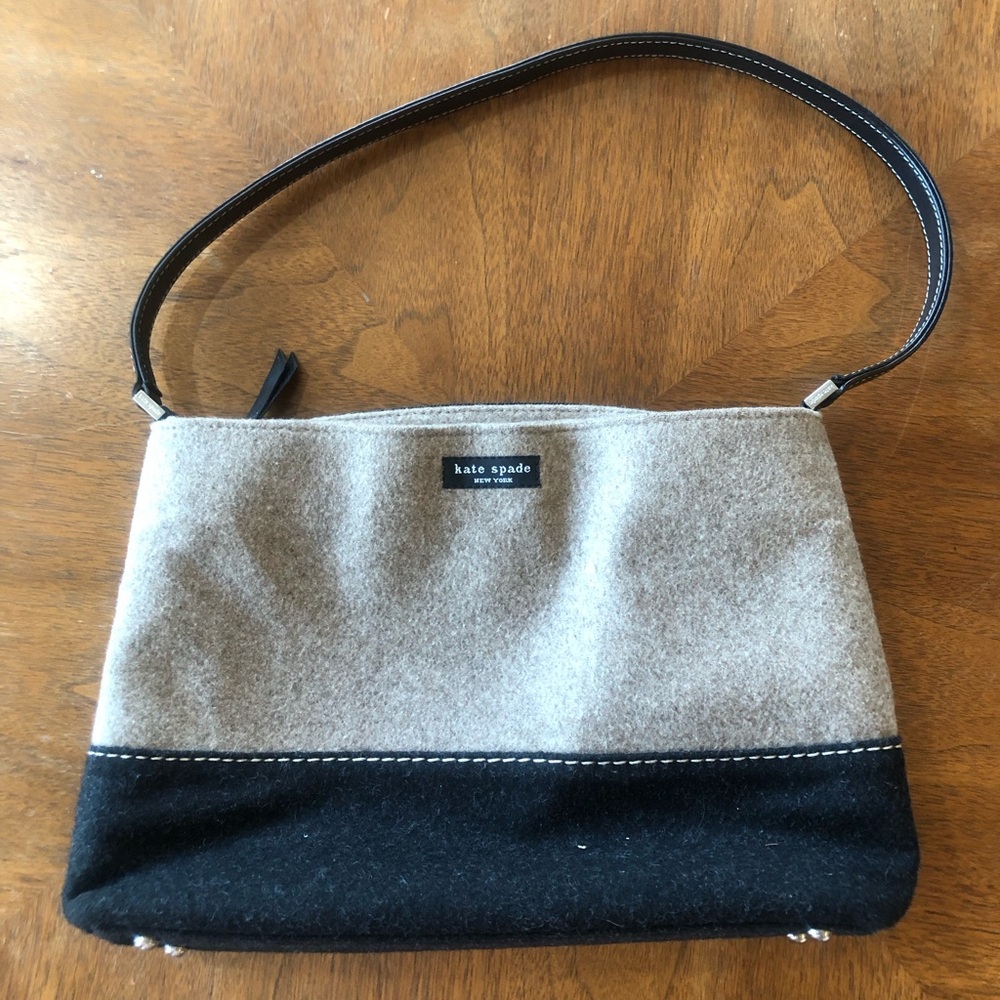Kate Spade wool felt bag